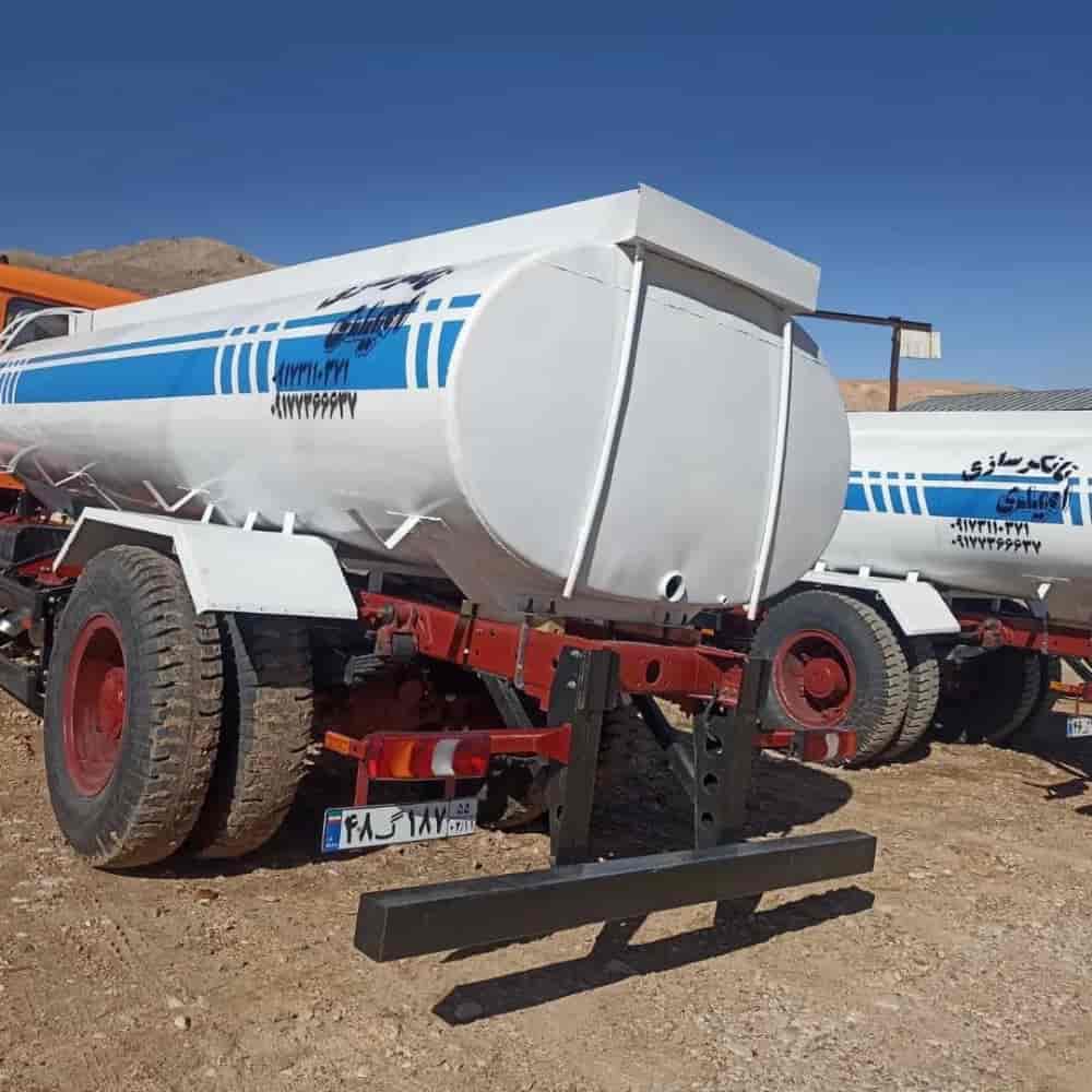 10.000 litrelik tank, galvanizli sac, 4 şaft